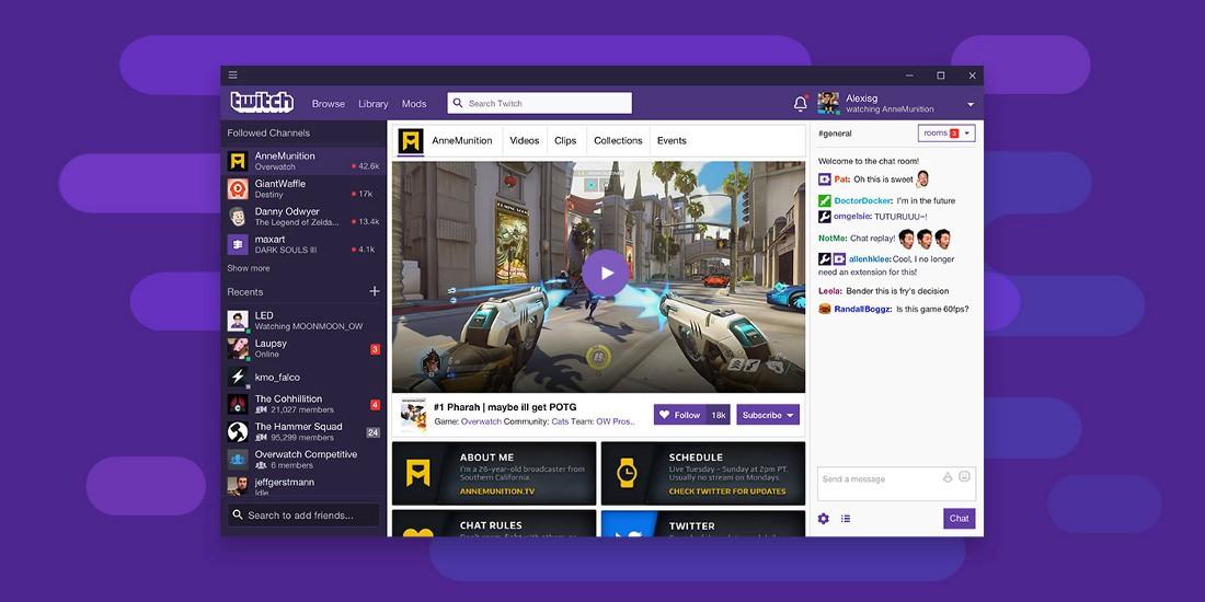 Twitch 正式推出桌面app 向discord 全面宣戰