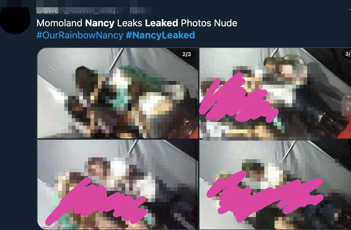 nancy leaked momoland Hype MY.