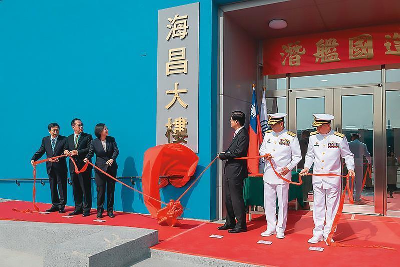 潛艦國造去年11月在台船海昌大樓正式開工，也象徵潛艦國造進入新的里程碑，不再是紙上談兵。（台船提供）