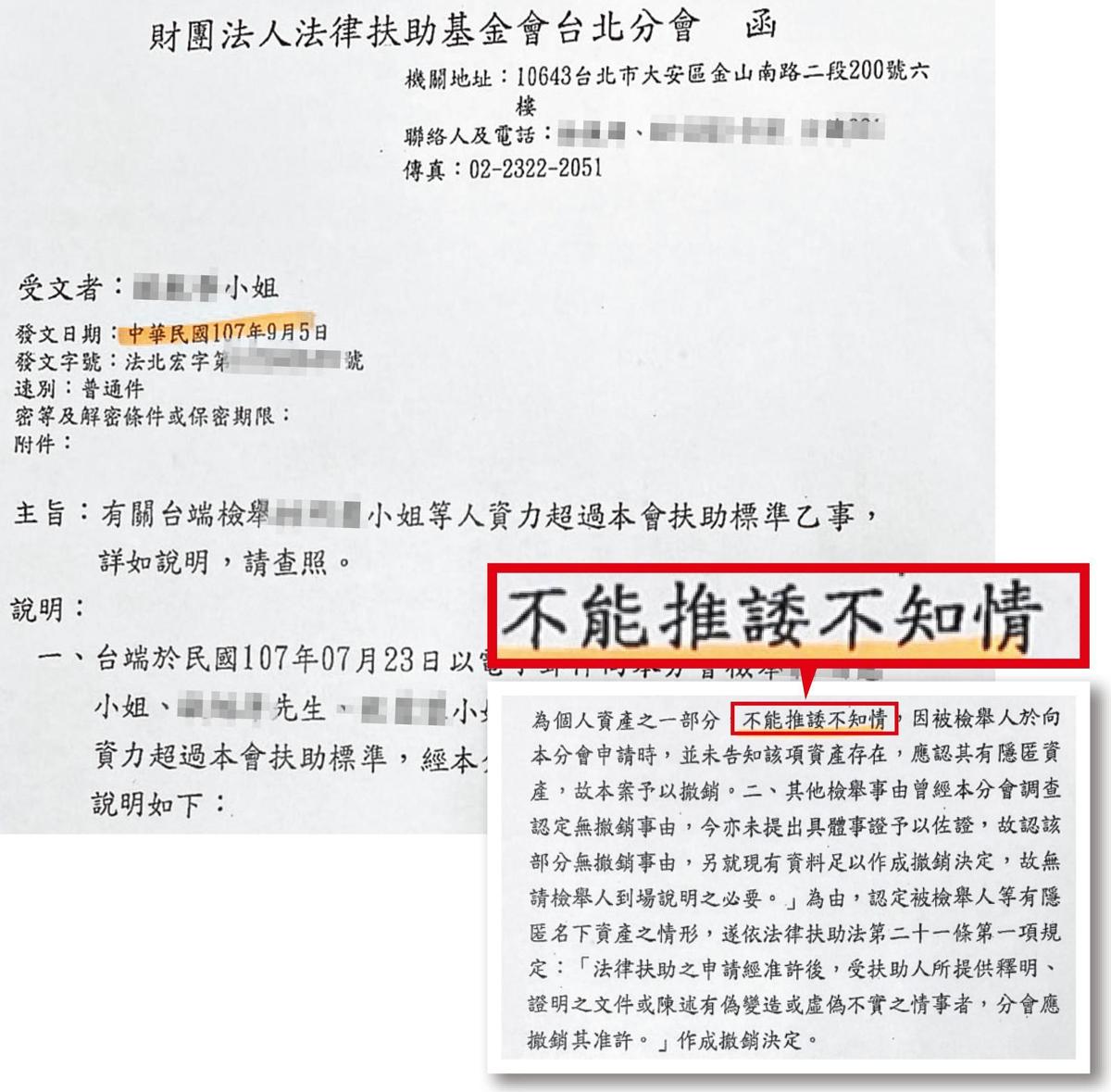 全文 無端興訟 免律師費法扶基金會資源遭濫用