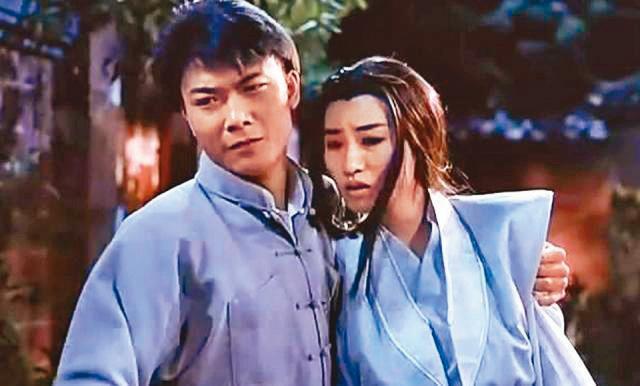 錢小豪（左）與王小鳳（右）曾於80年代參與電影演出
