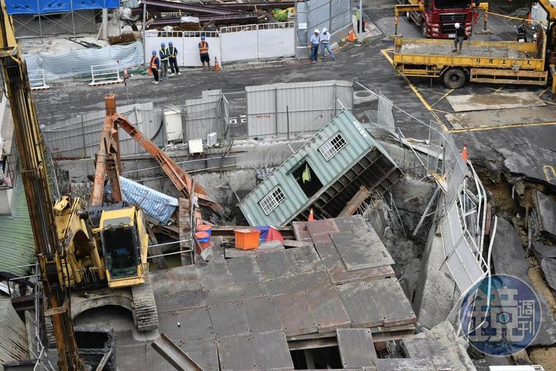 基泰大直案因回填五千方混凝土或砂土，很難再照原規劃興建